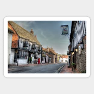 Alfriston High Street - 2, East Sussex, UK Sticker